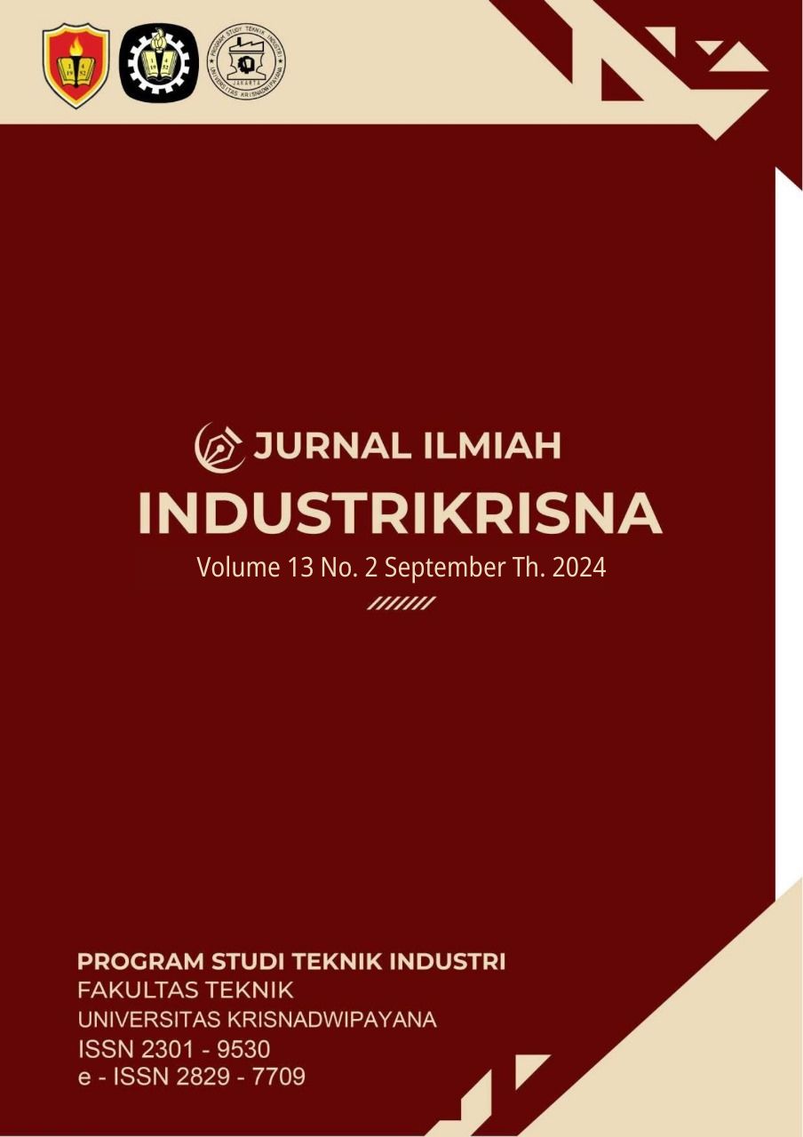 					Lihat Vol 13 No 2 (2024): INDUSTRIKRISNA
				